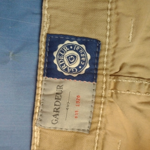 Gardeur - khaki pants size 35x31 - Picture 2 of 5